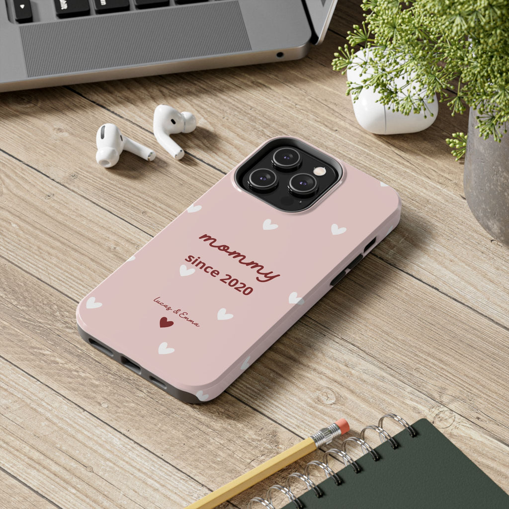 Phone Case Mommy Since with Date & Children’s Names