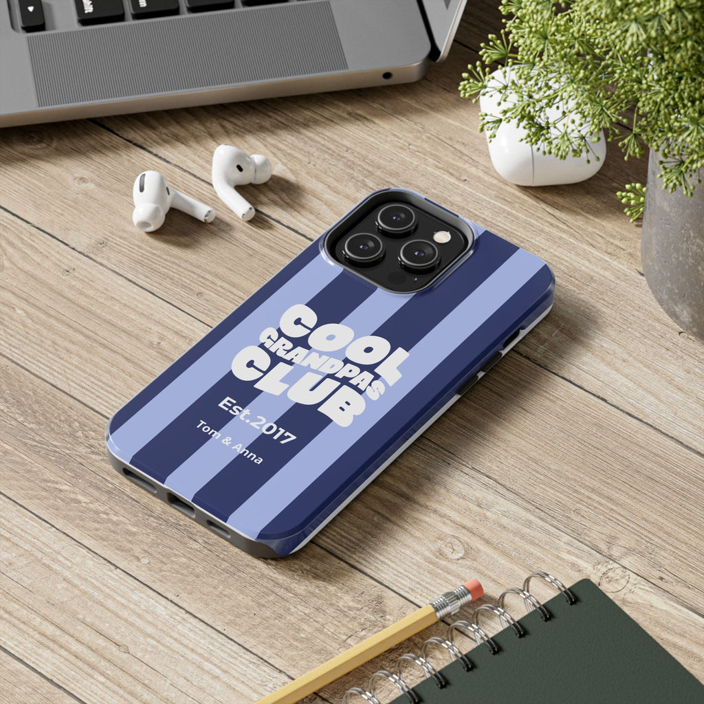 Phone Case Cool Grandpas Club & Names of grandchildren