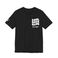 Camiseta Club de Padres Geniales y nombres en la manga
