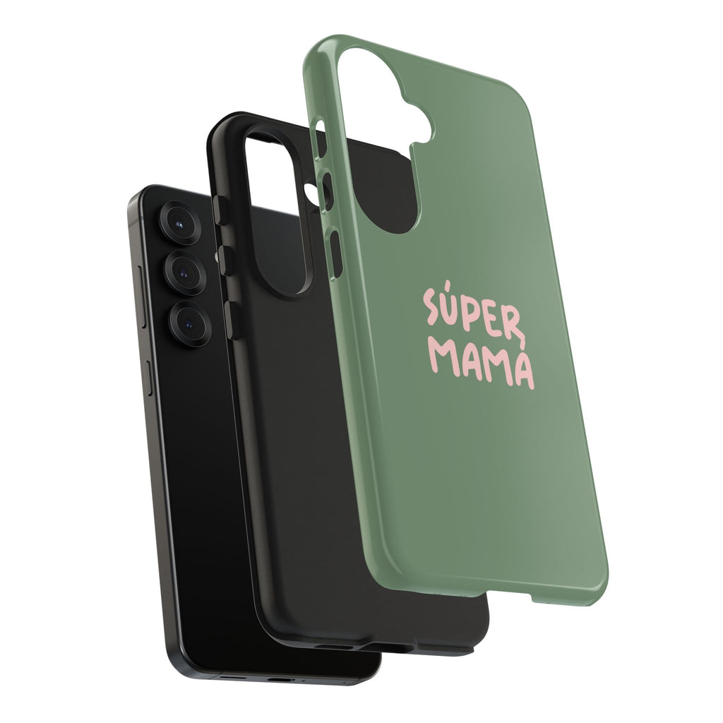 Green Phone Case with Custom Text