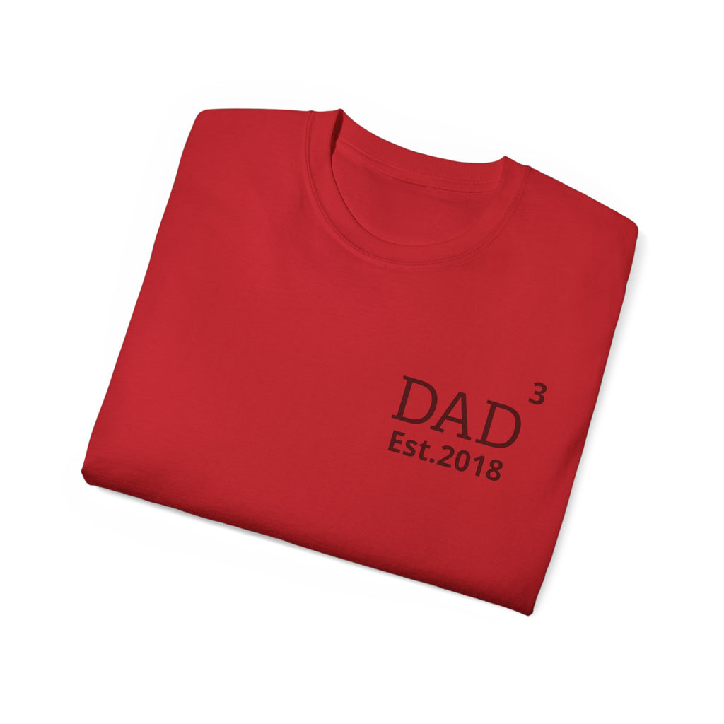 AUS - T-Shirt Dad of multicolored name daddy