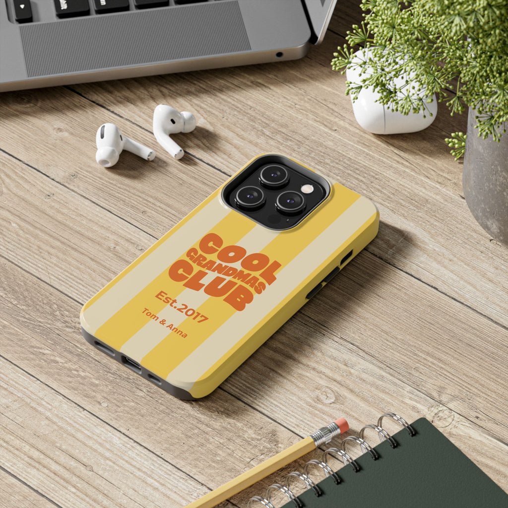 Phone Case Cool Grandmas Club & Names of children