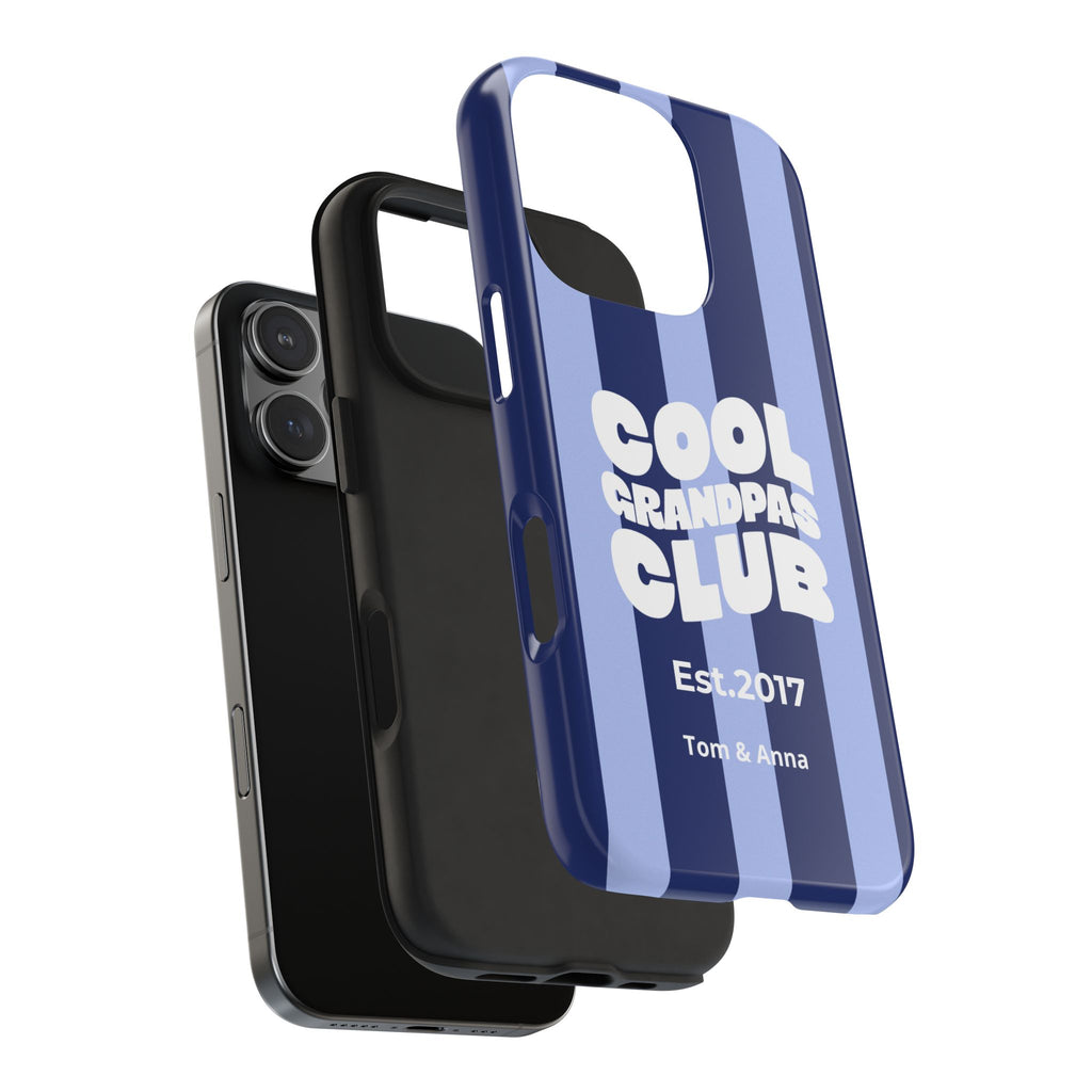 Phone Case Cool Grandpas Club & Names of grandchildren
