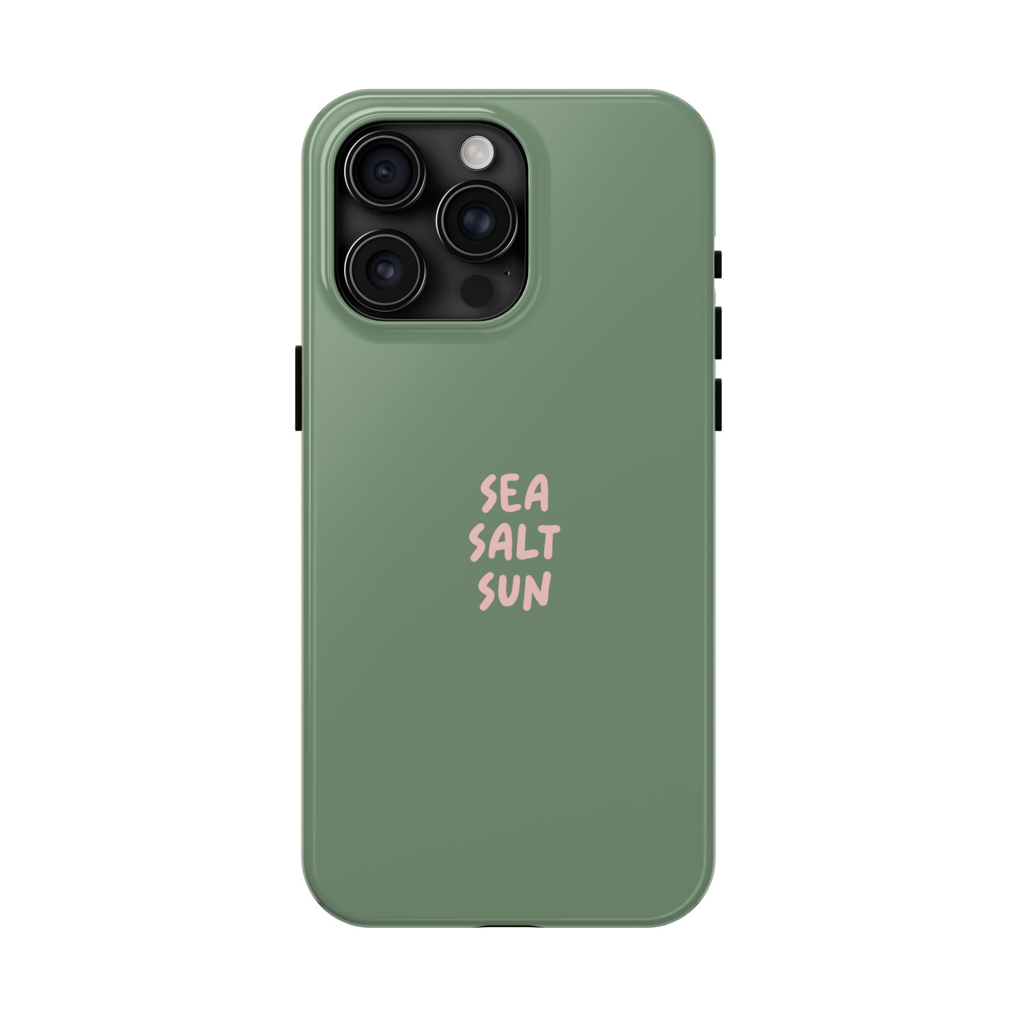 Phone Case Green color with custom text