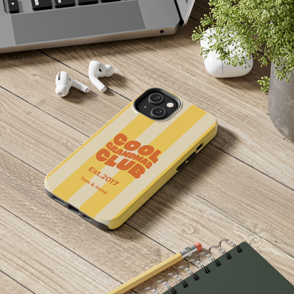 Phone Case Cool Grandmas Club & Names of children