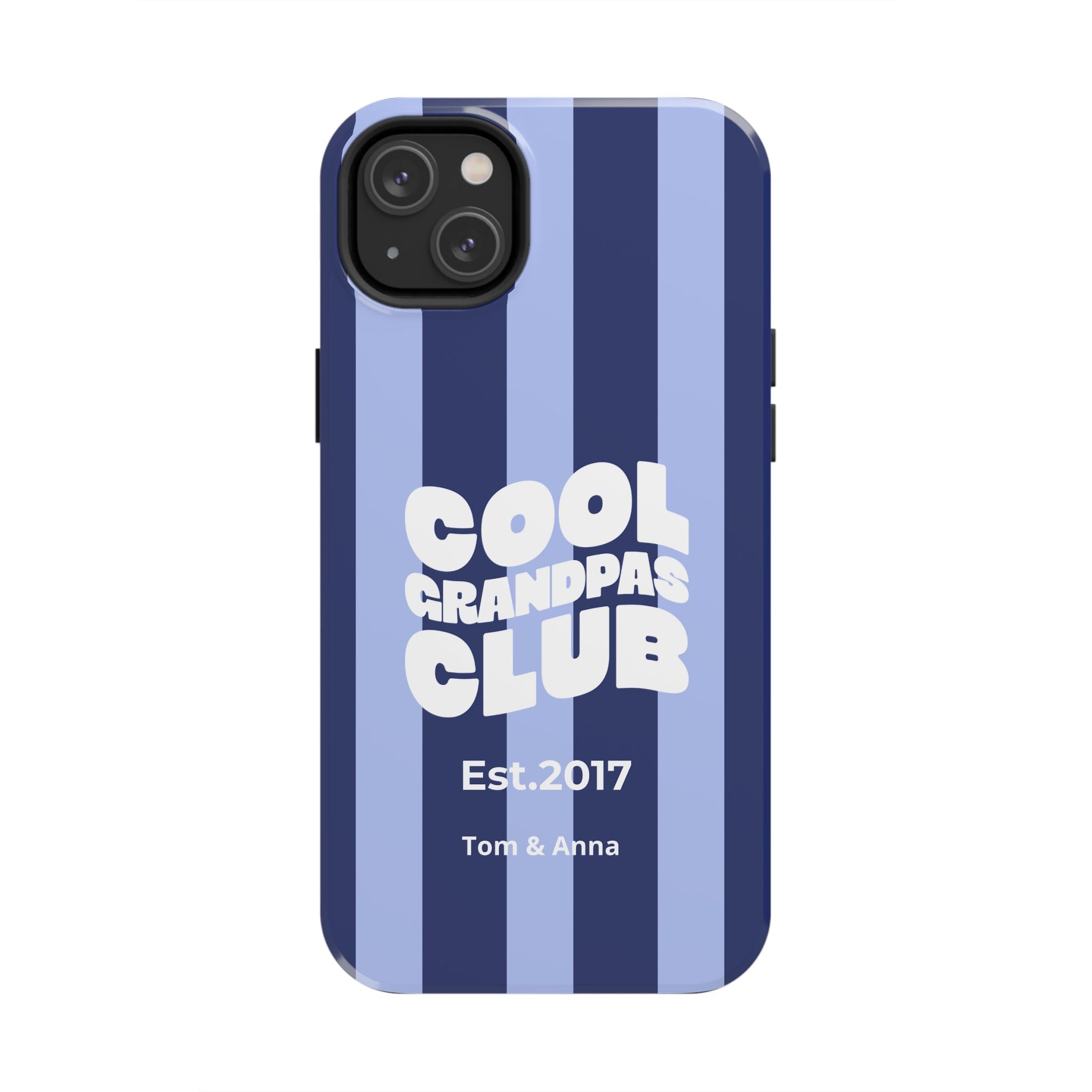 Phone Case Cool Grandpas Club & Names of grandchildren