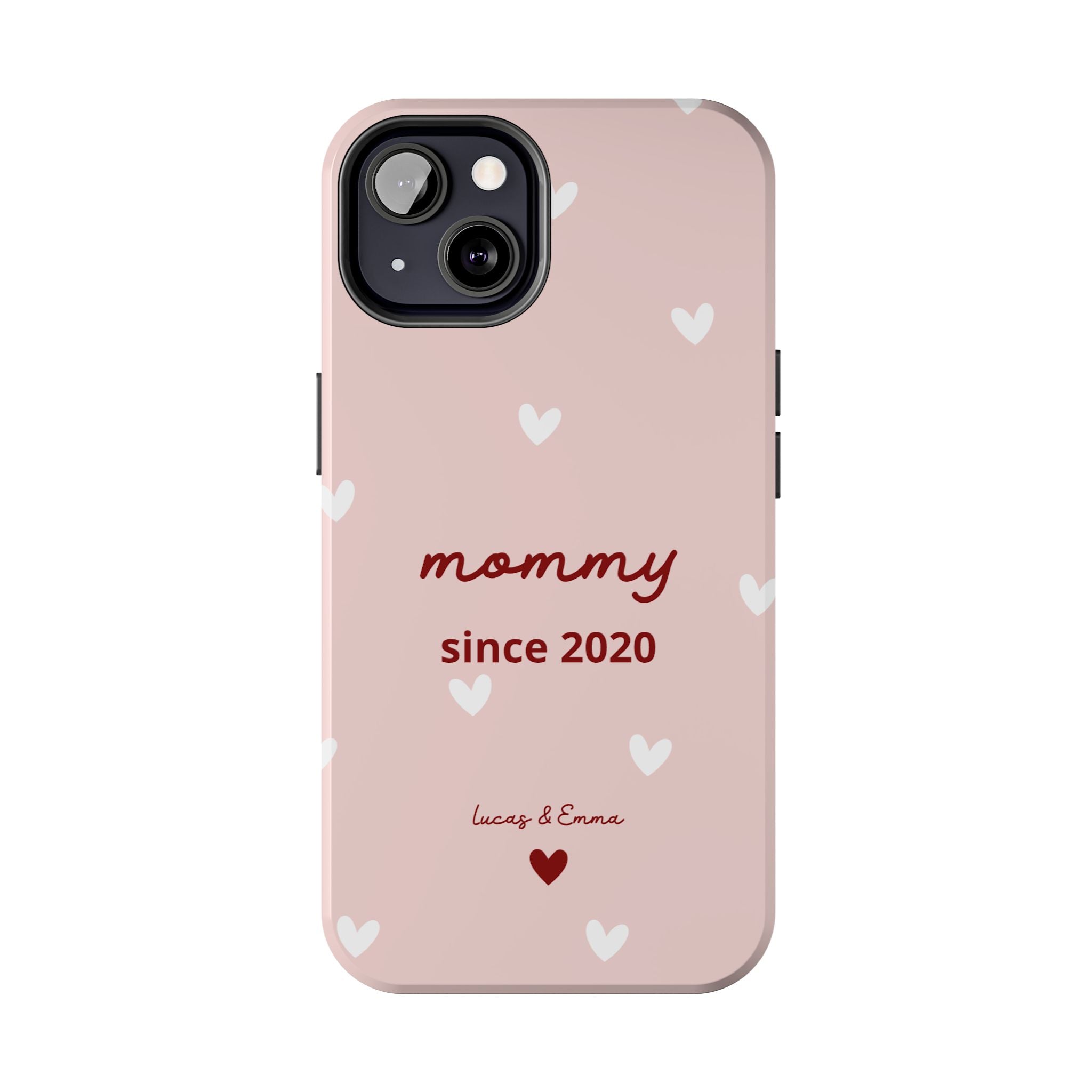 Phone Case Mommy Since with Date & Children’s Names