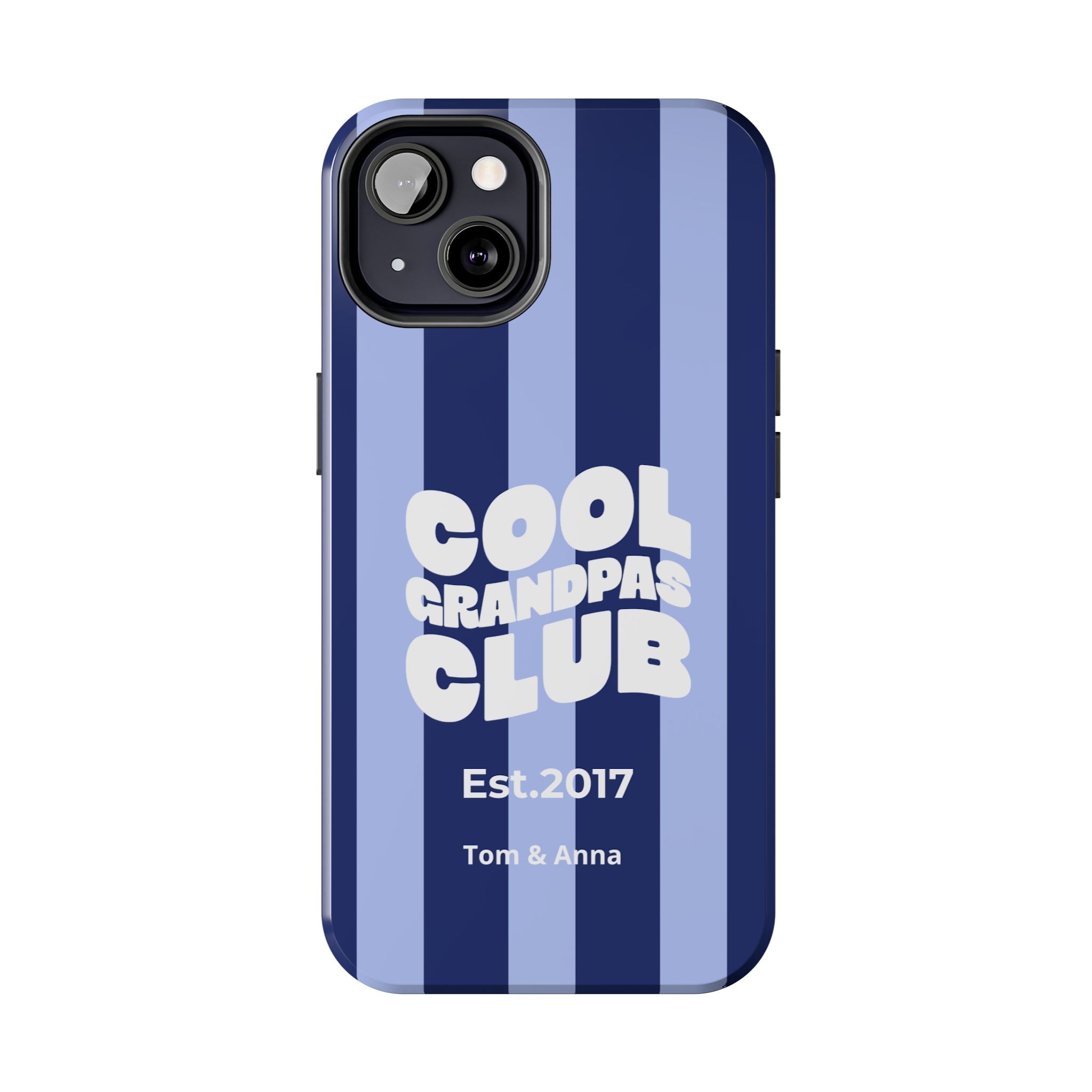 Phone Case Cool Grandpas Club & Names of grandchildren