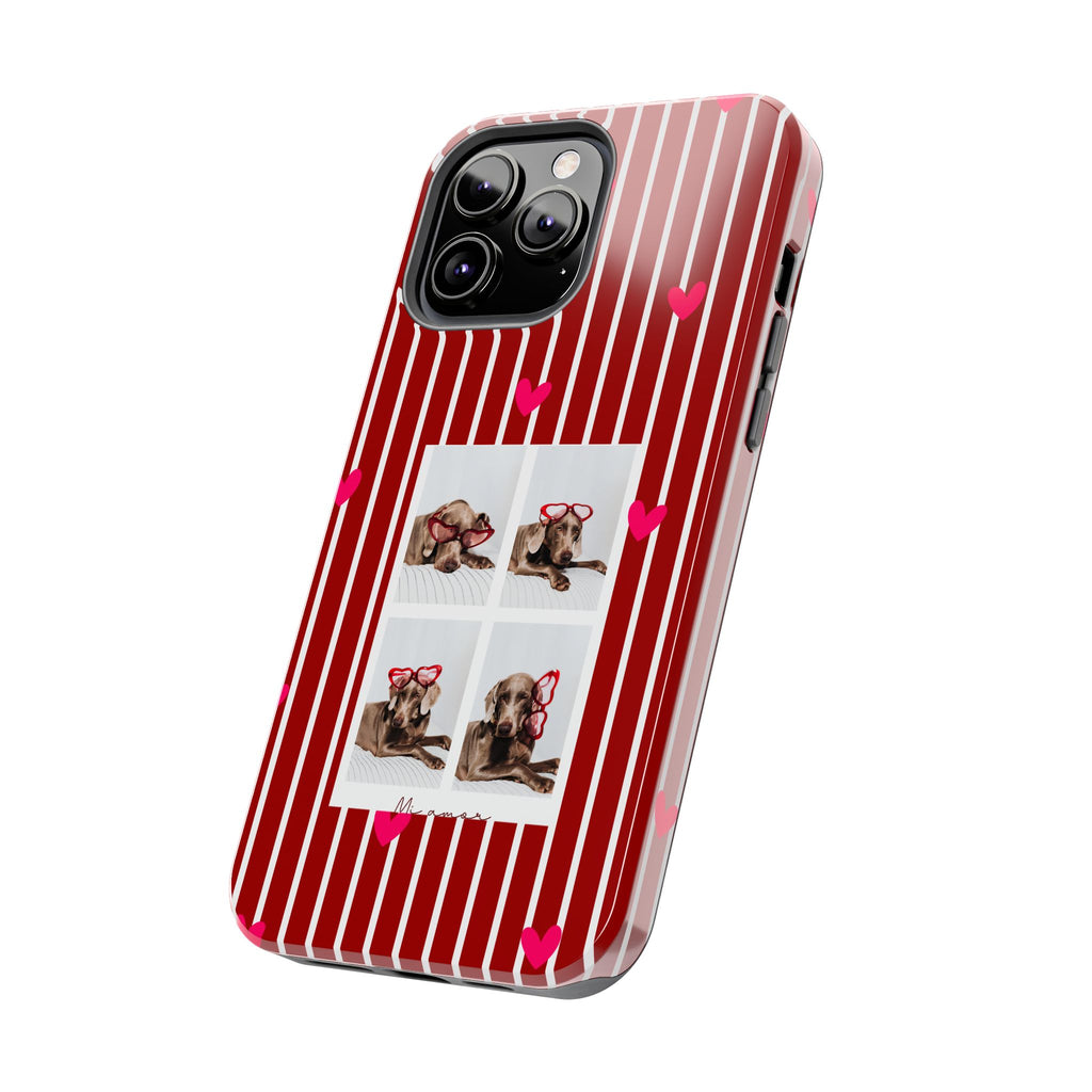 Funda de teléfono estilo cabina de fotos