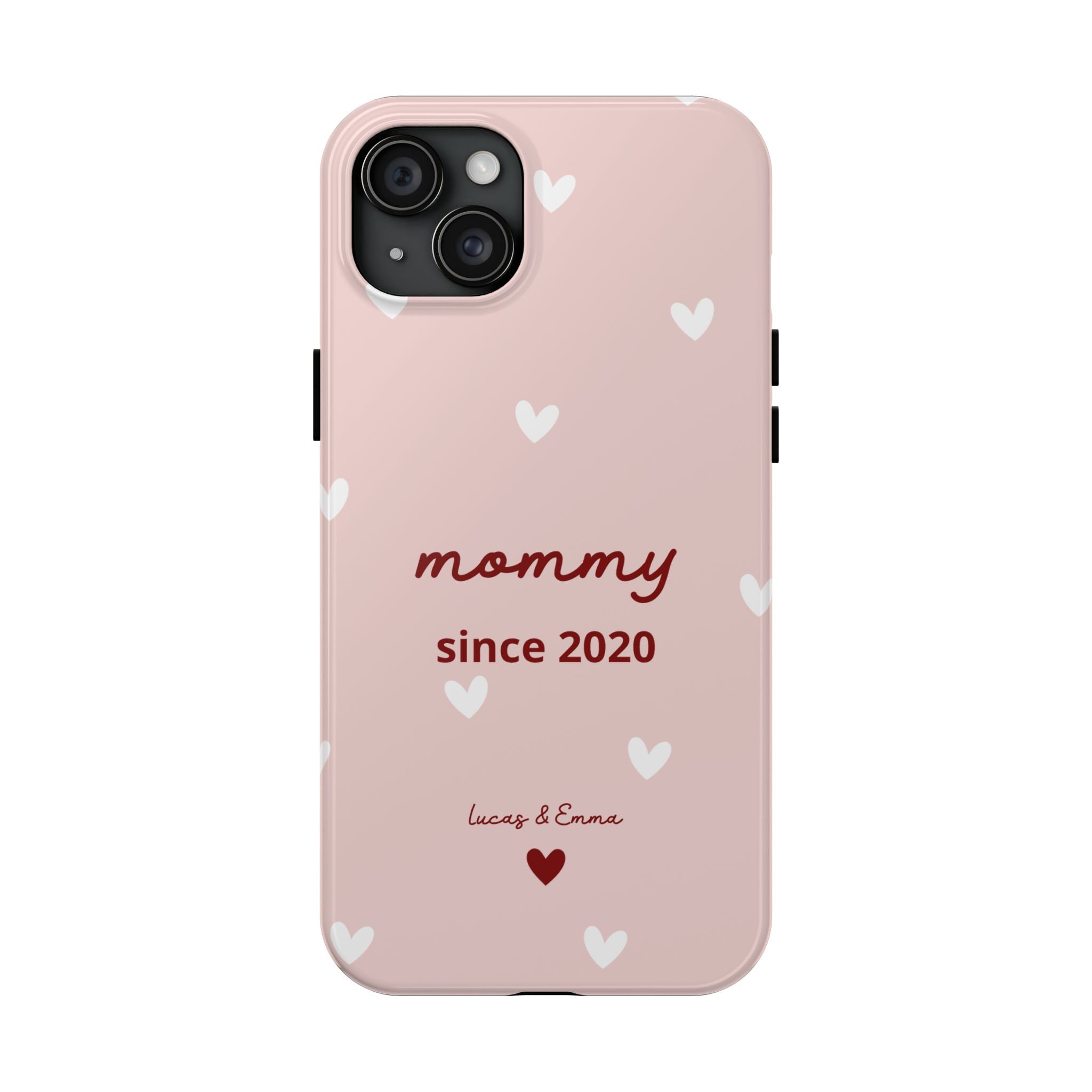 Phone Case Mommy Since with Date & Children’s Names