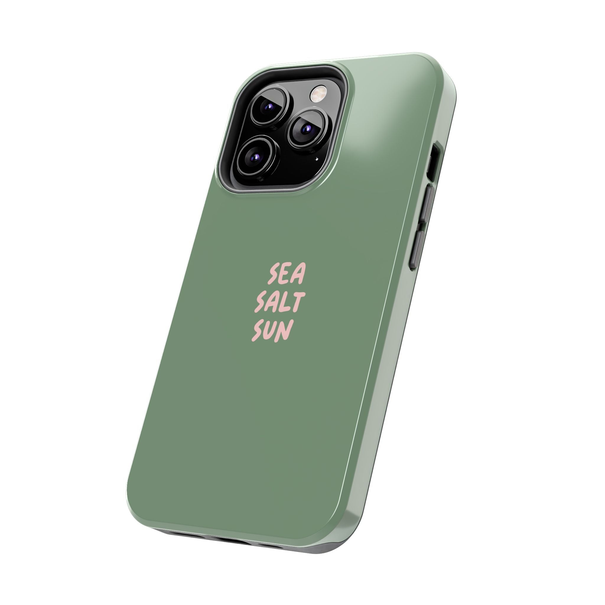 Phone Case Green color with custom text