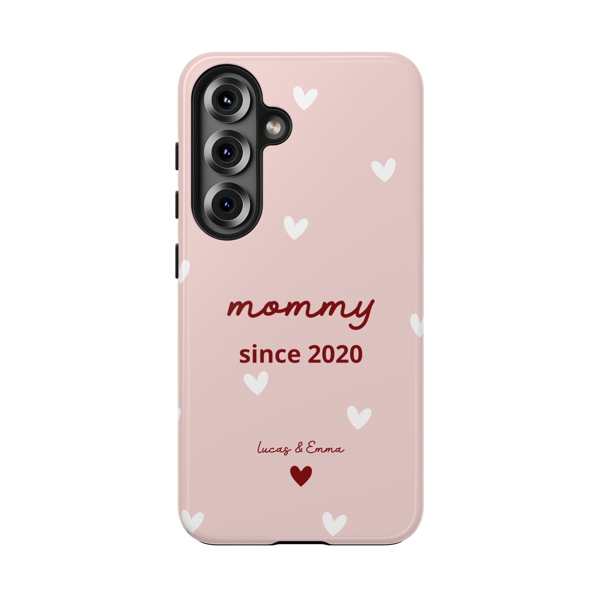 Phone Case Mommy Since with Date & Children’s Names