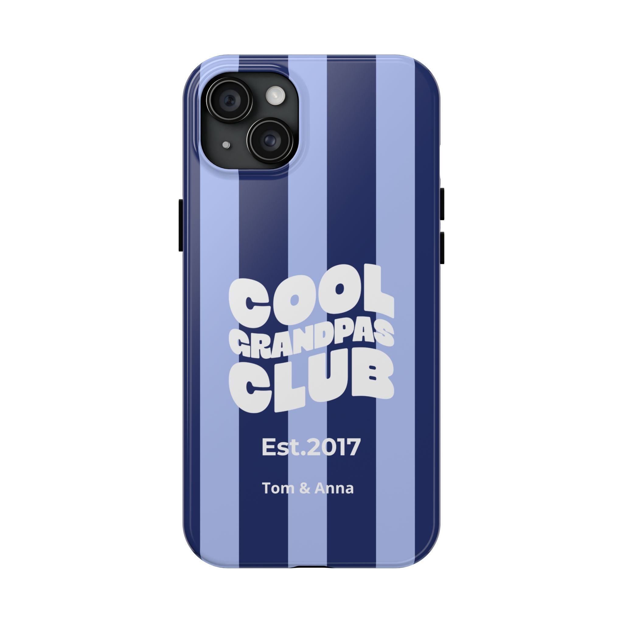 Phone Case Cool Grandpas Club & Names of grandchildren