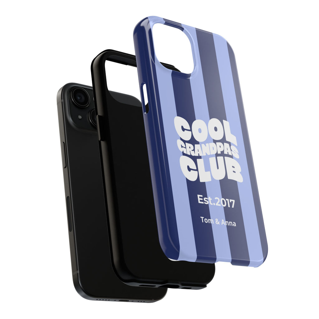 Phone Case Cool Grandpas Club & Names of grandchildren