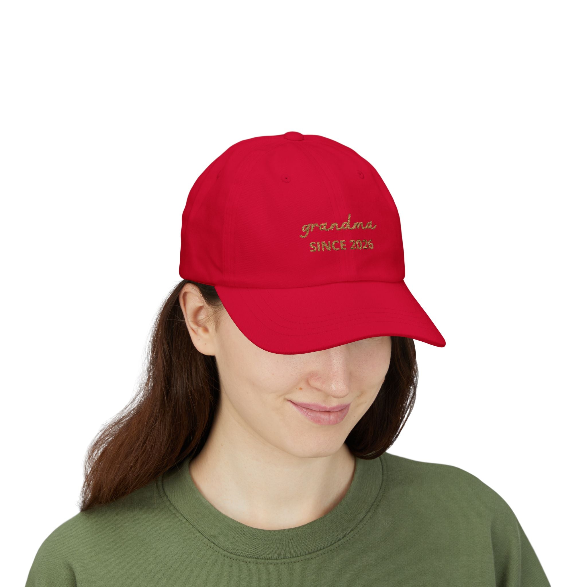 Cap Grandma Since Embroidered Date