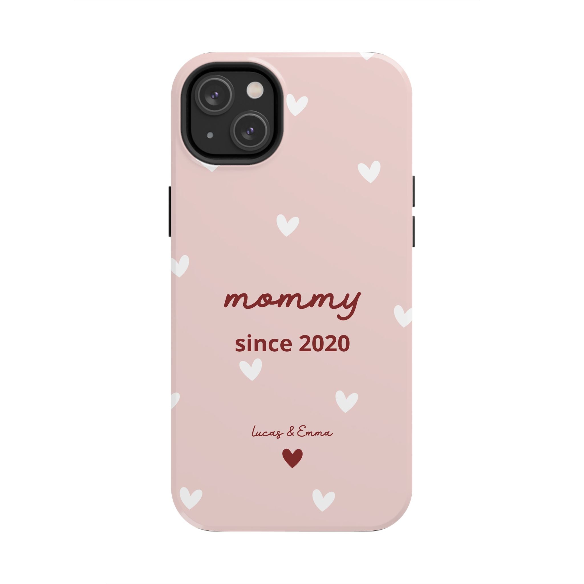Phone Case Mommy Since with Date & Children’s Names