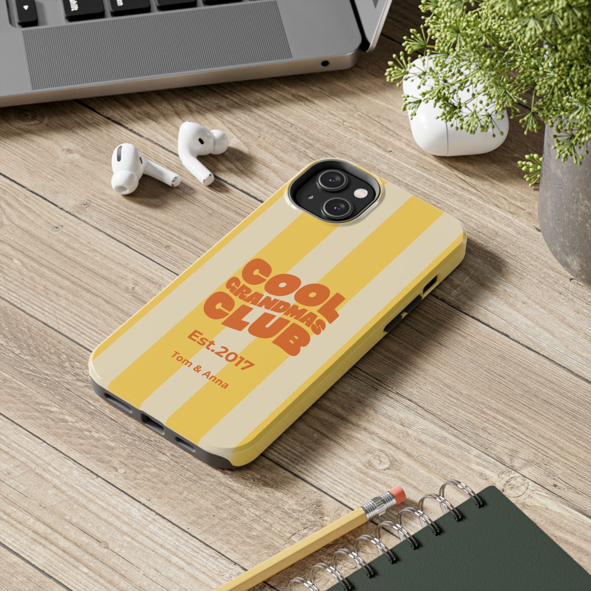 Phone Case Cool Grandmas Club & Names of children