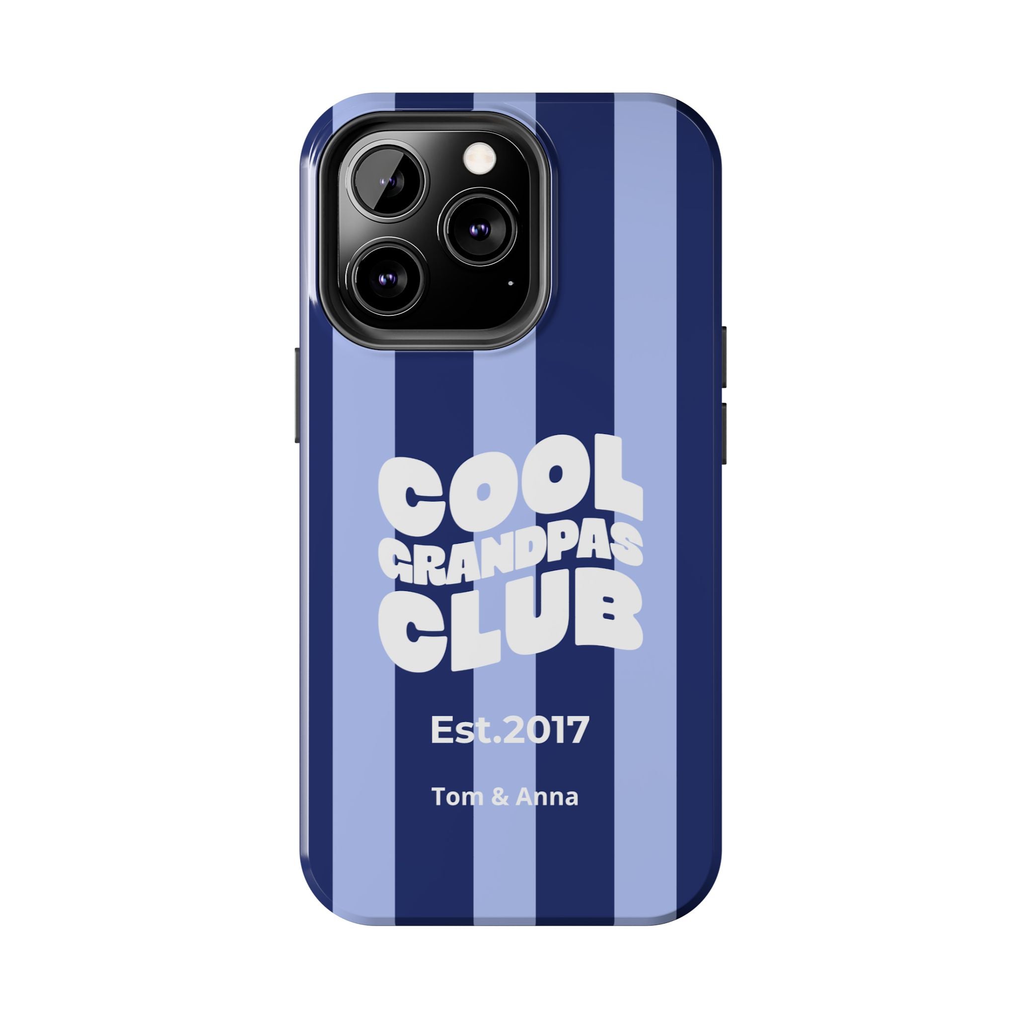 Phone Case Cool Grandpas Club & Names of grandchildren