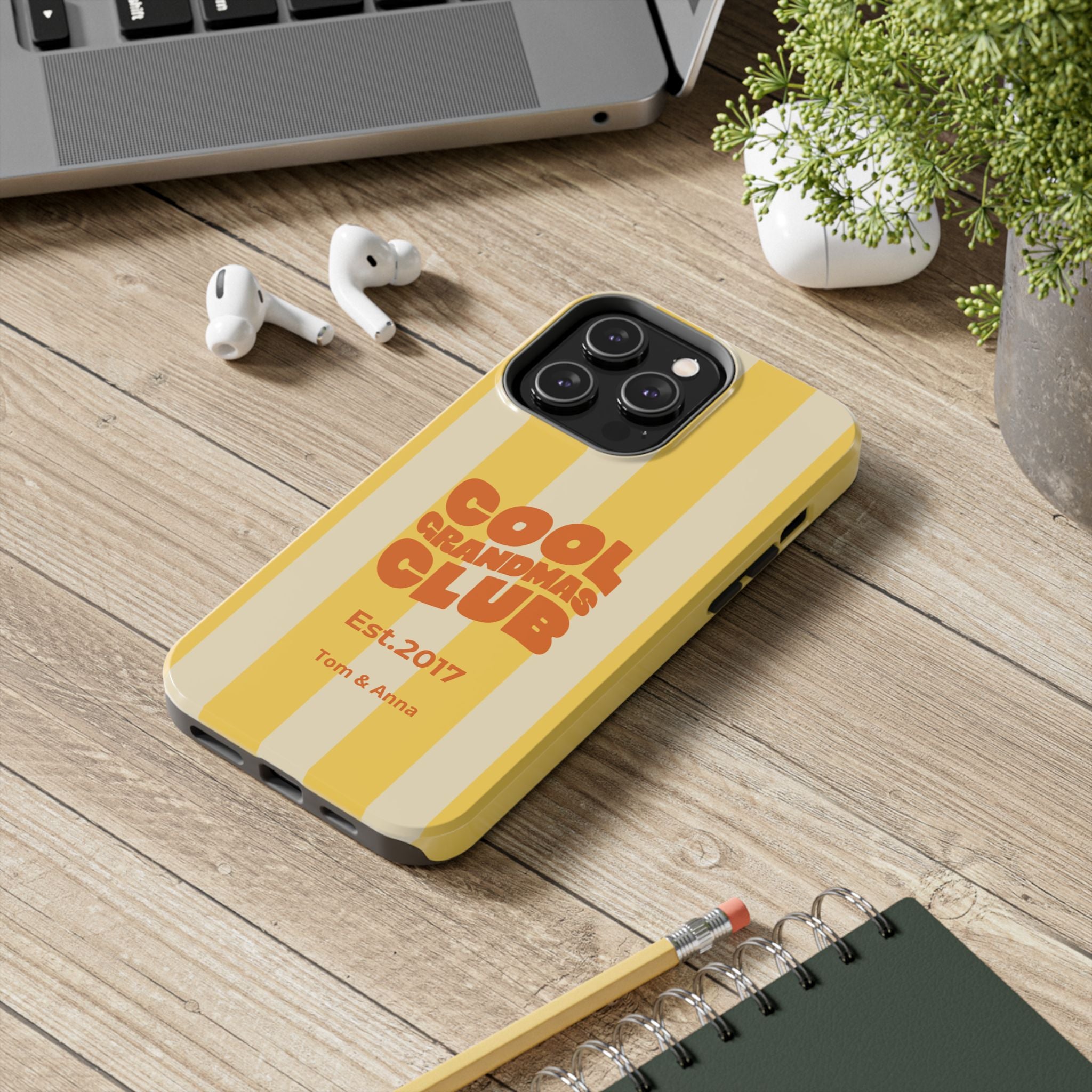 Phone Case Cool Grandmas Club & Names of children