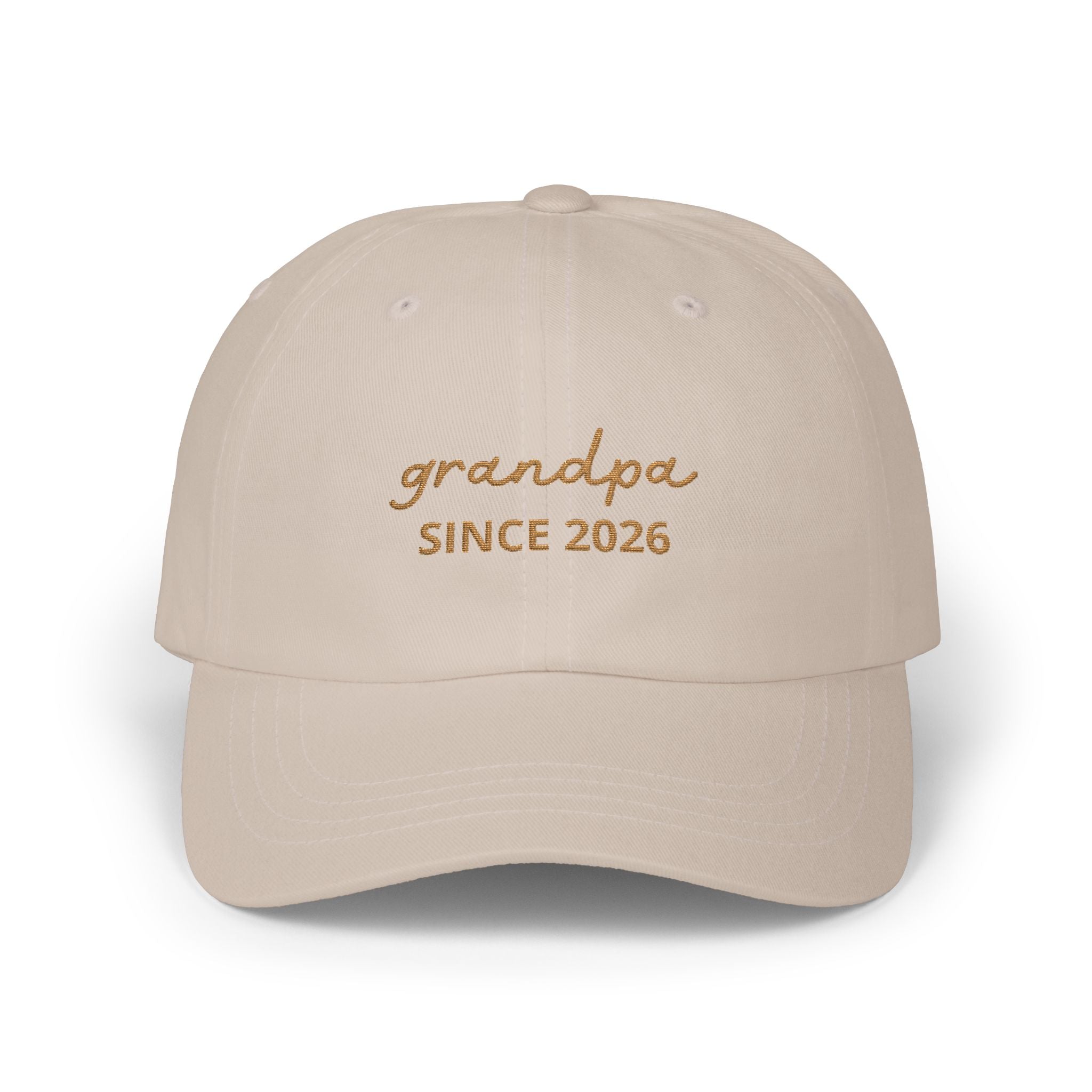 Cap Grandpa Since Embroidered Date