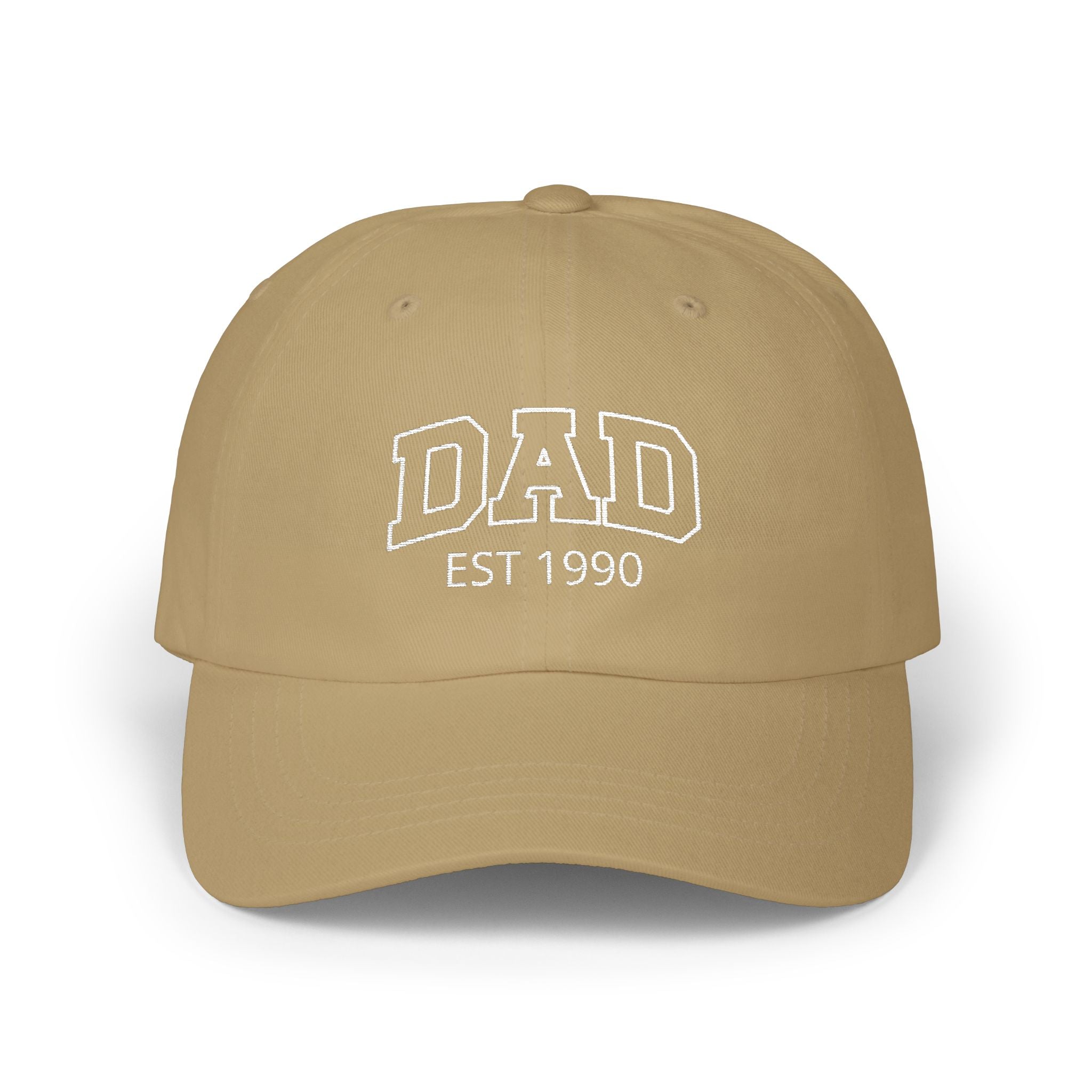 Cap Dad embroidered curved and children's names