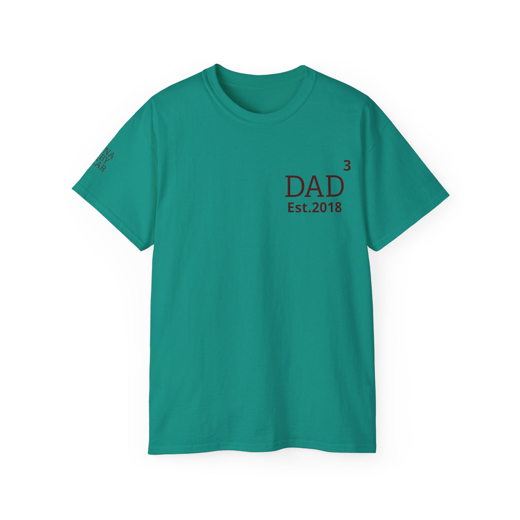 AUS - T-Shirt Dad of multicolored name daddy