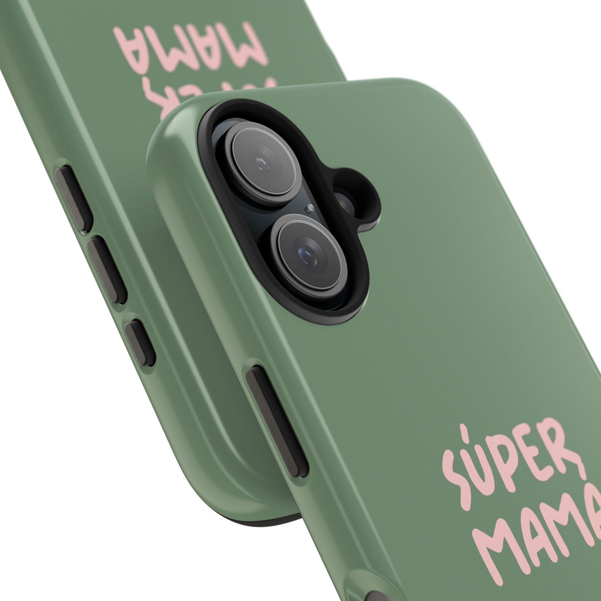 Green Phone Case with Custom Text