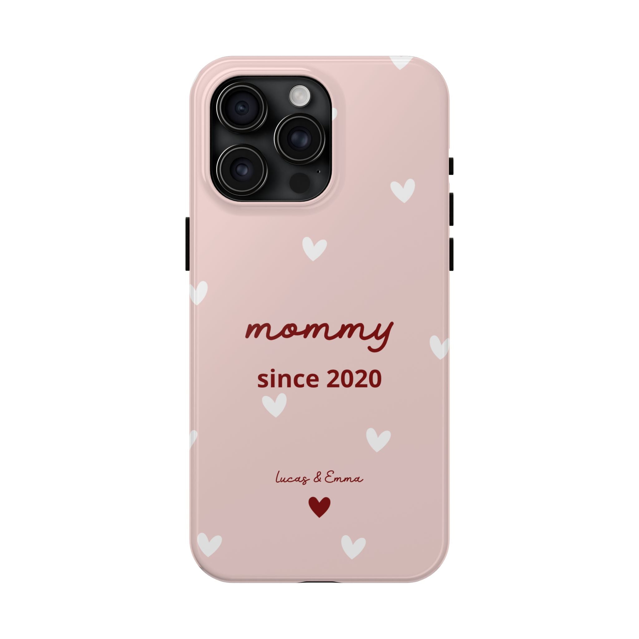 Phone Case Mommy Since with Date & Children’s Names