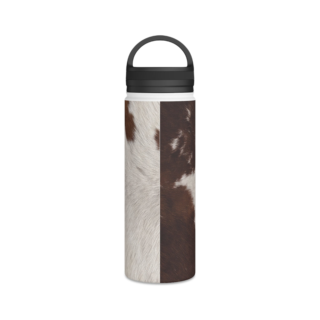 Animal Print Water Bottle with Custom Photo