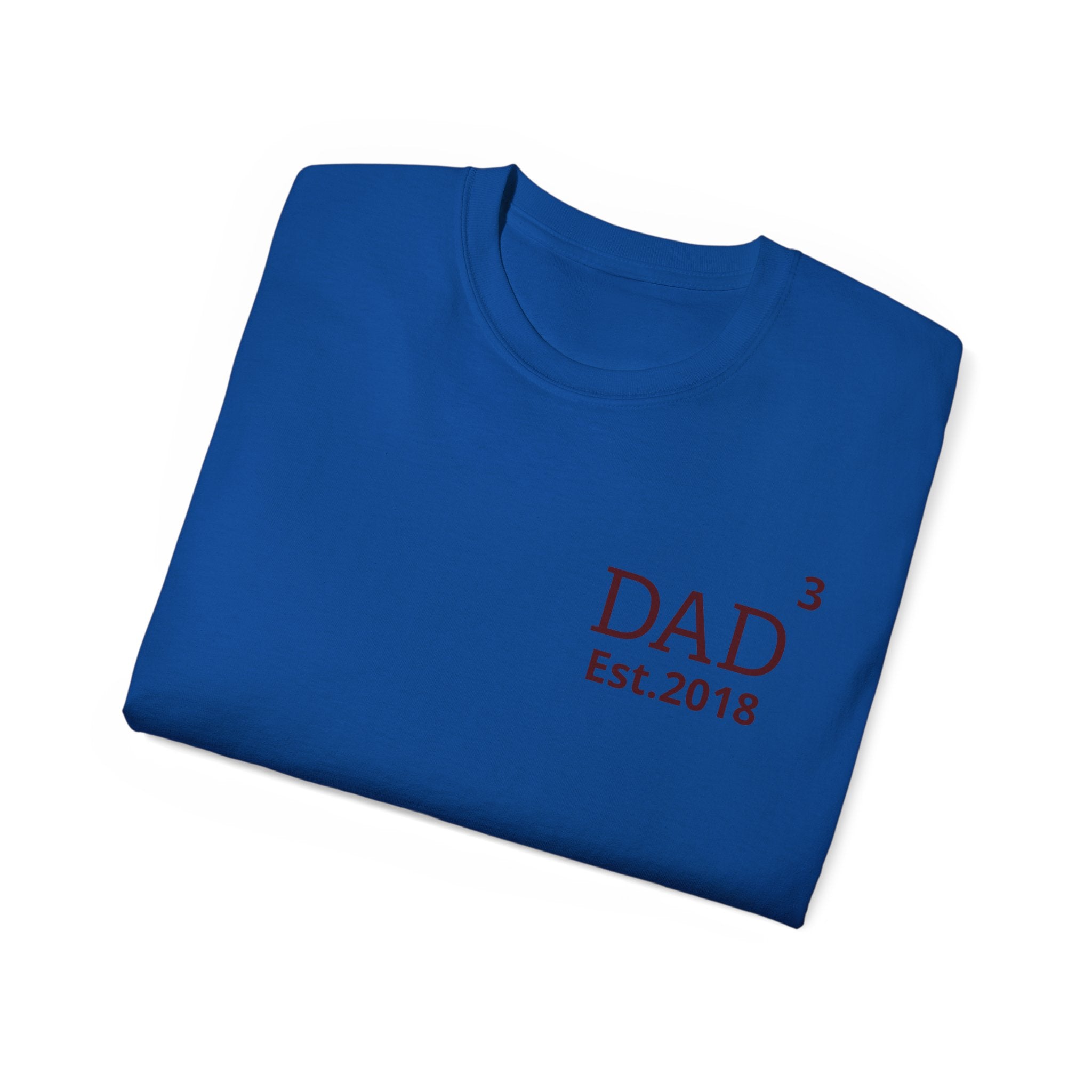 AUS - T-Shirt Dad of multicolored name daddy