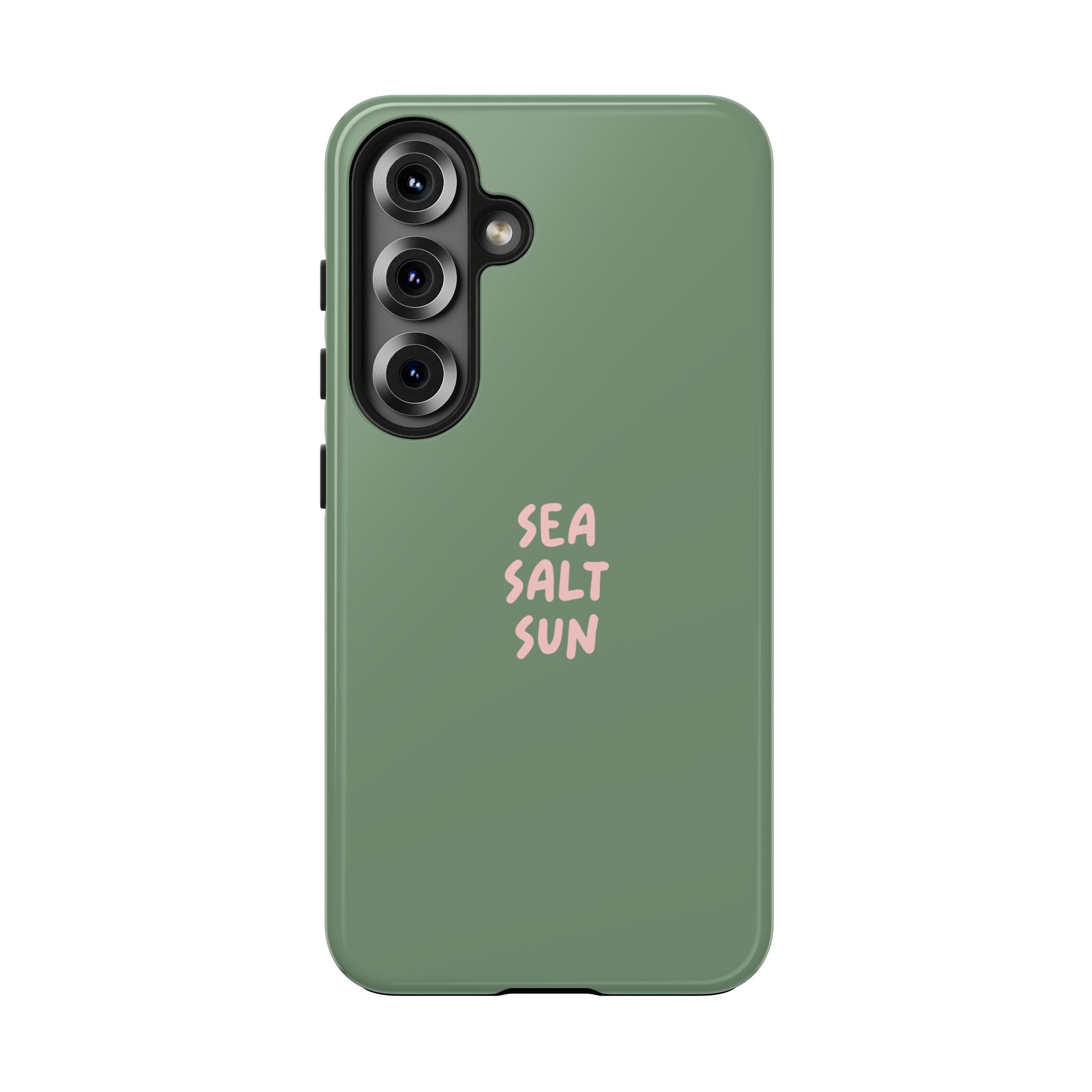Phone Case Green color with custom text