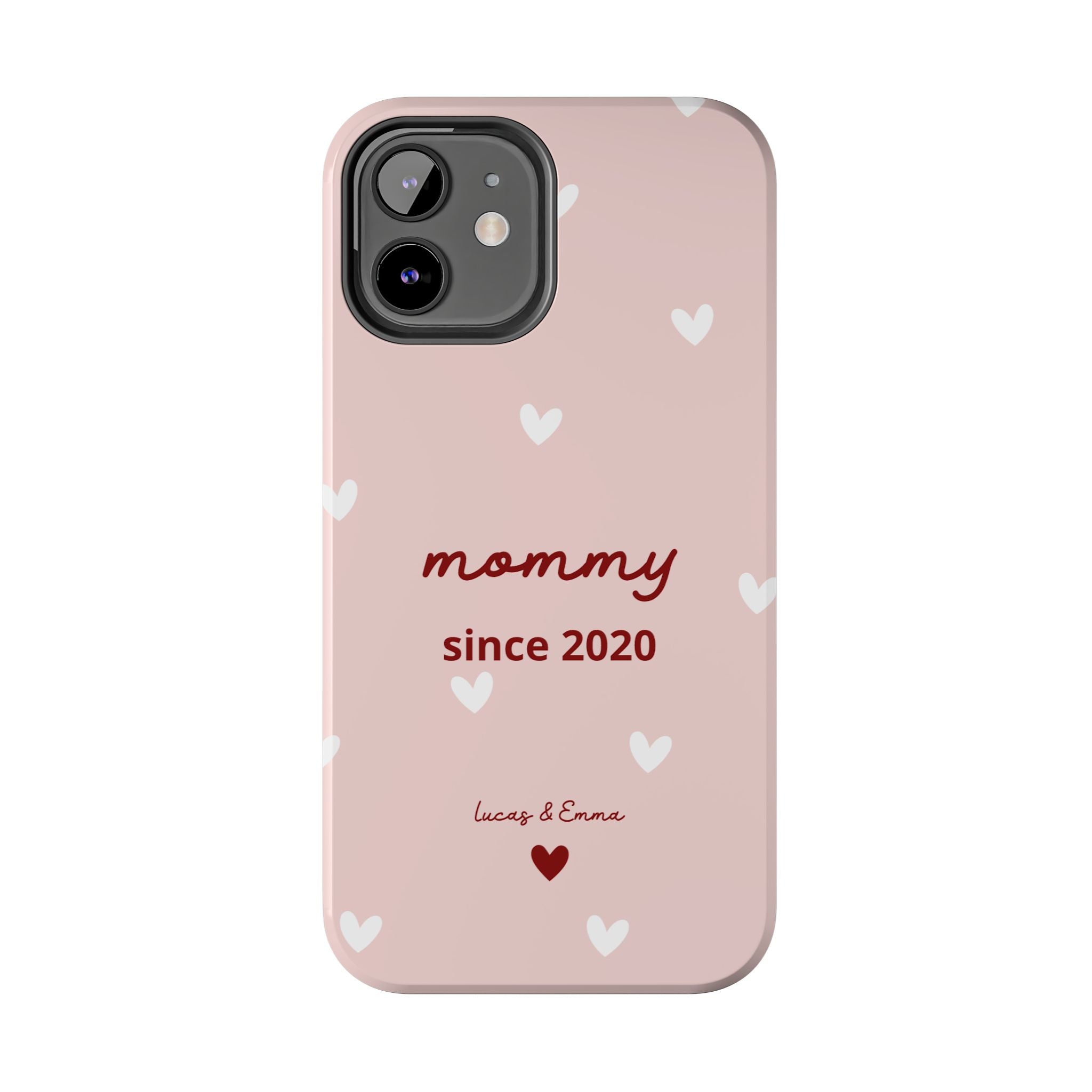 Phone Case Mommy Since with Date & Children’s Names