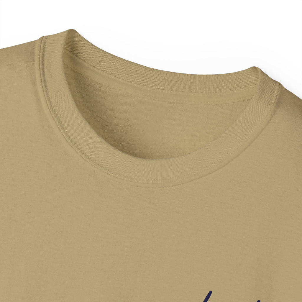 AUS - T-shirt Dad since date pinted on heart and first names on sleeve
