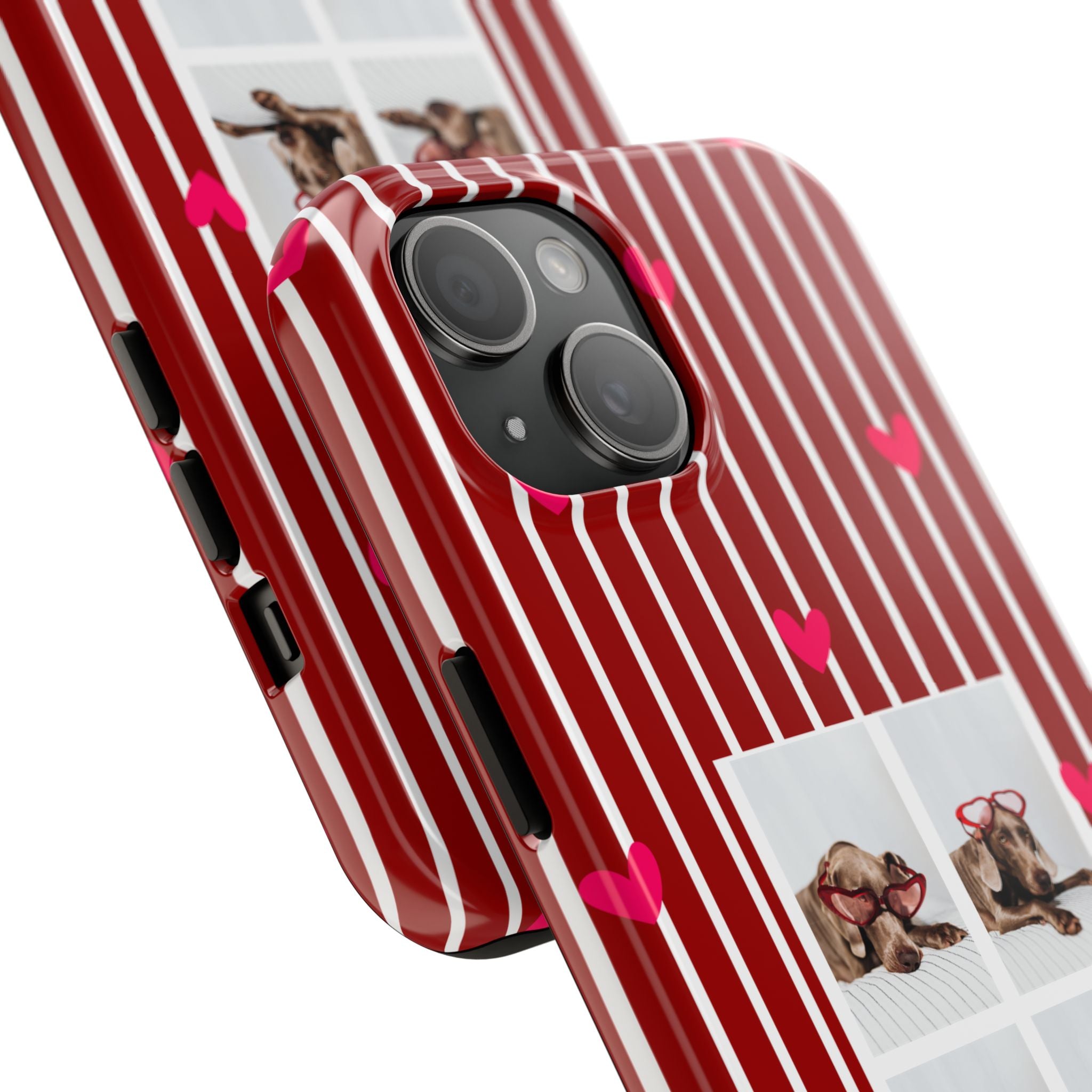 Funda de teléfono estilo cabina de fotos