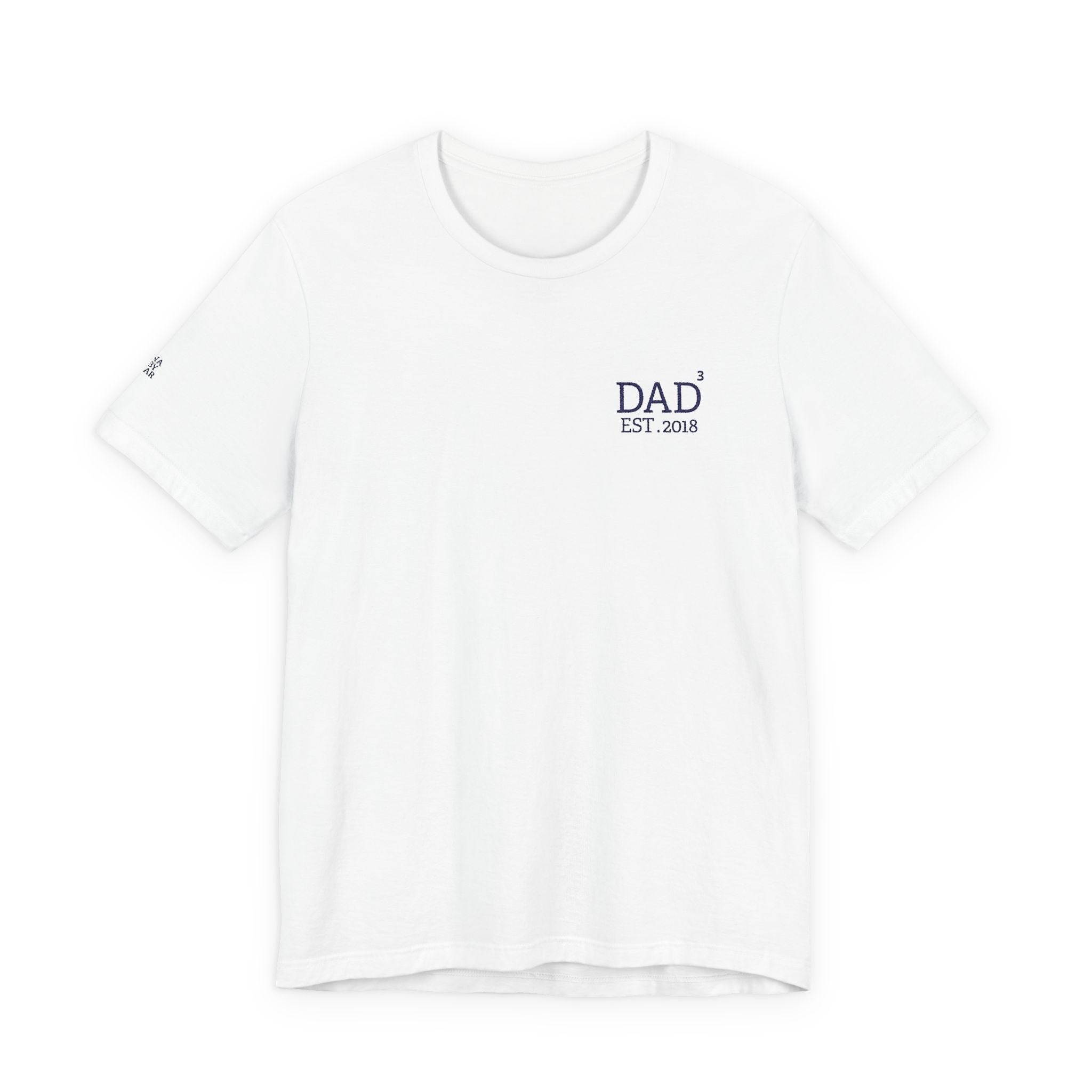 T-Shirt Exponent DAD and personalized first names on sleeve