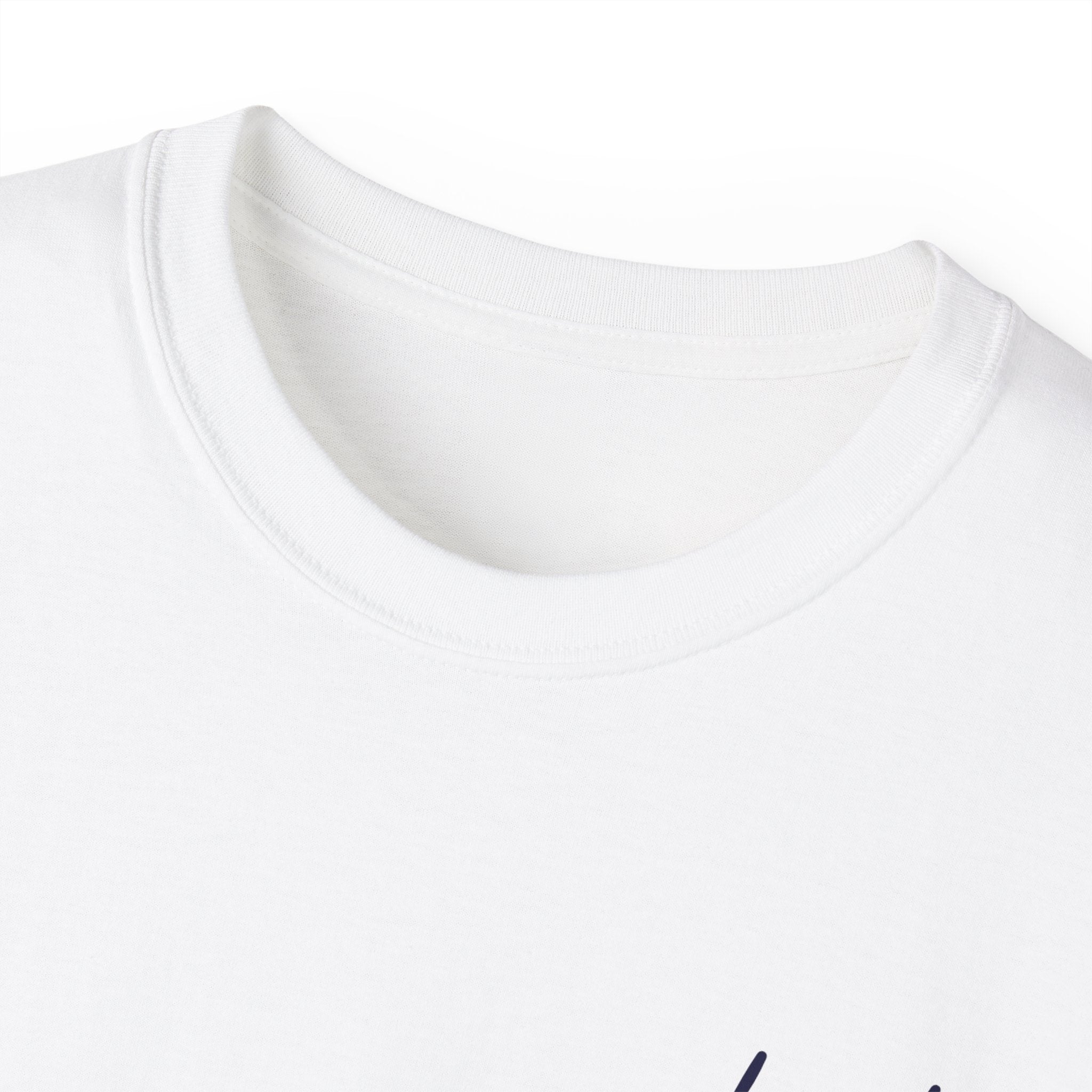 AUS - T-shirt Dad since date pinted on heart and first names on sleeve