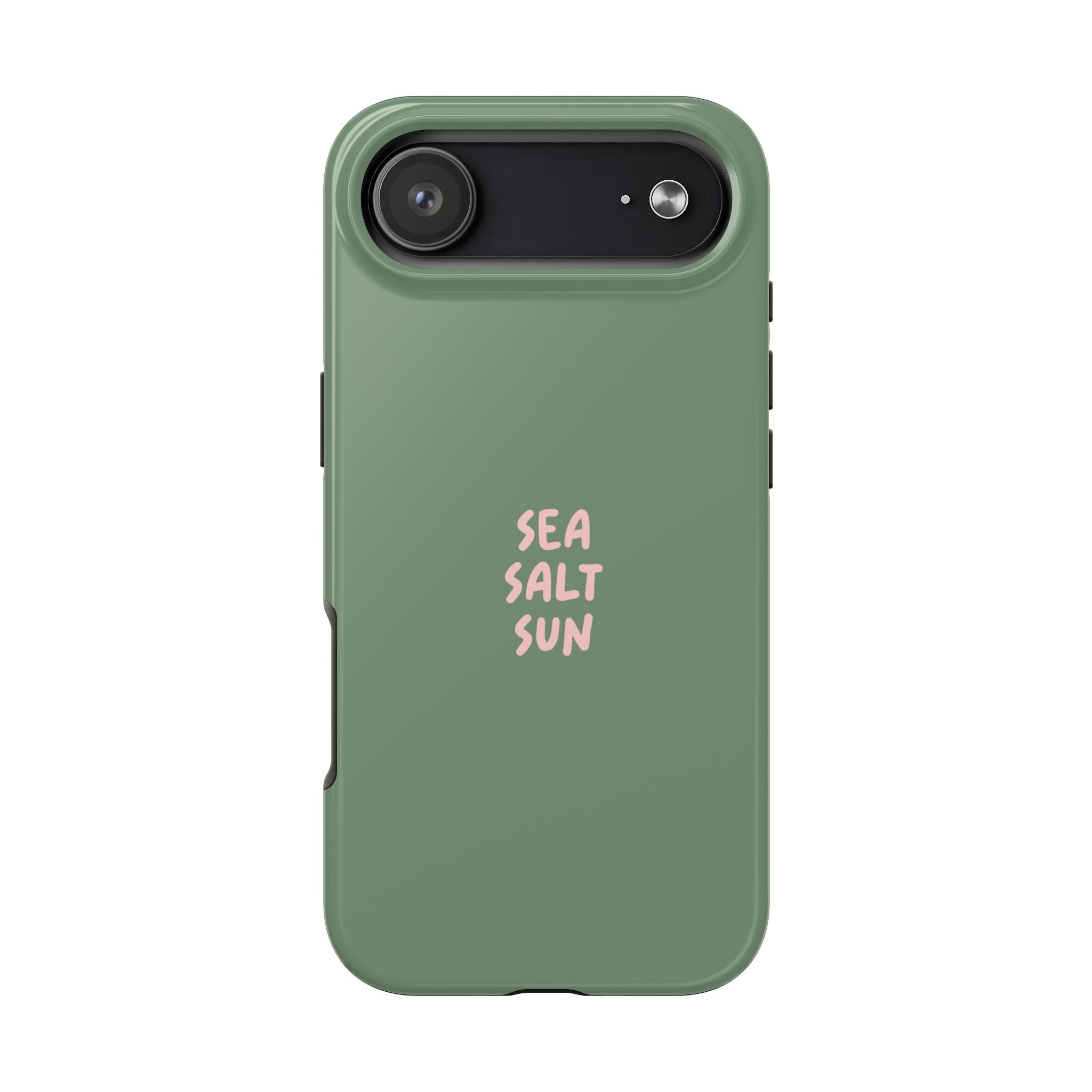 Phone Case Green color with custom text