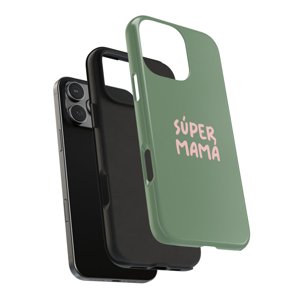Green Phone Case with Custom Text