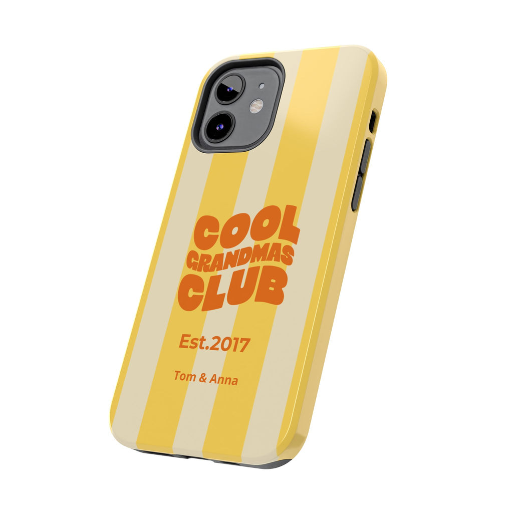 Phone Case Cool Grandmas Club & Names of children