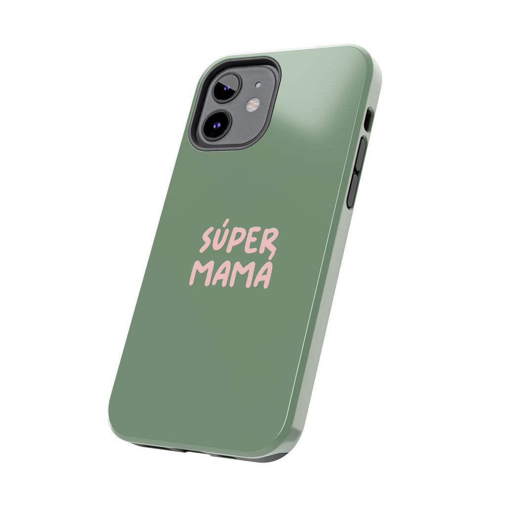Green Phone Case with Custom Text