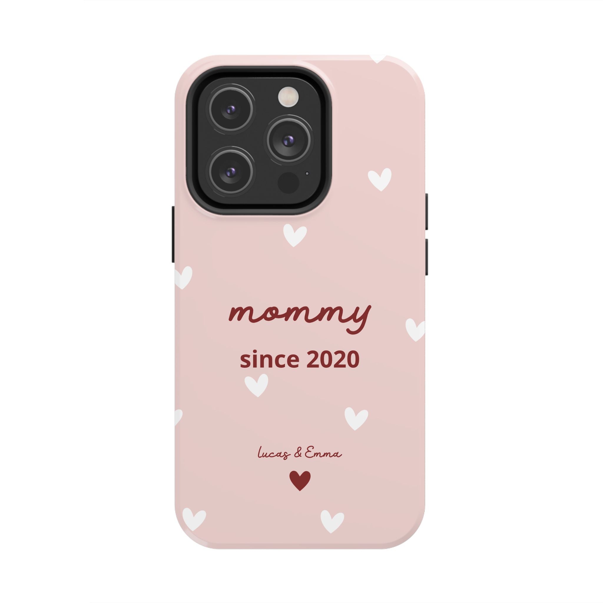 Phone Case Mommy Since with Date & Children’s Names