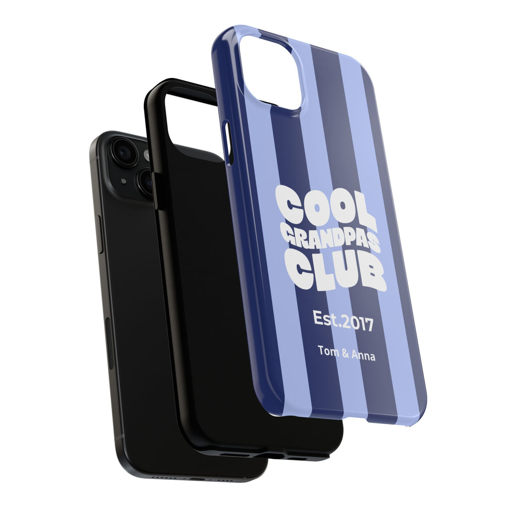 Phone Case Cool Grandpas Club & Names of grandchildren