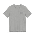 Camiseta para Papá con la fecha impresa en el pecho y los nombres en la manga