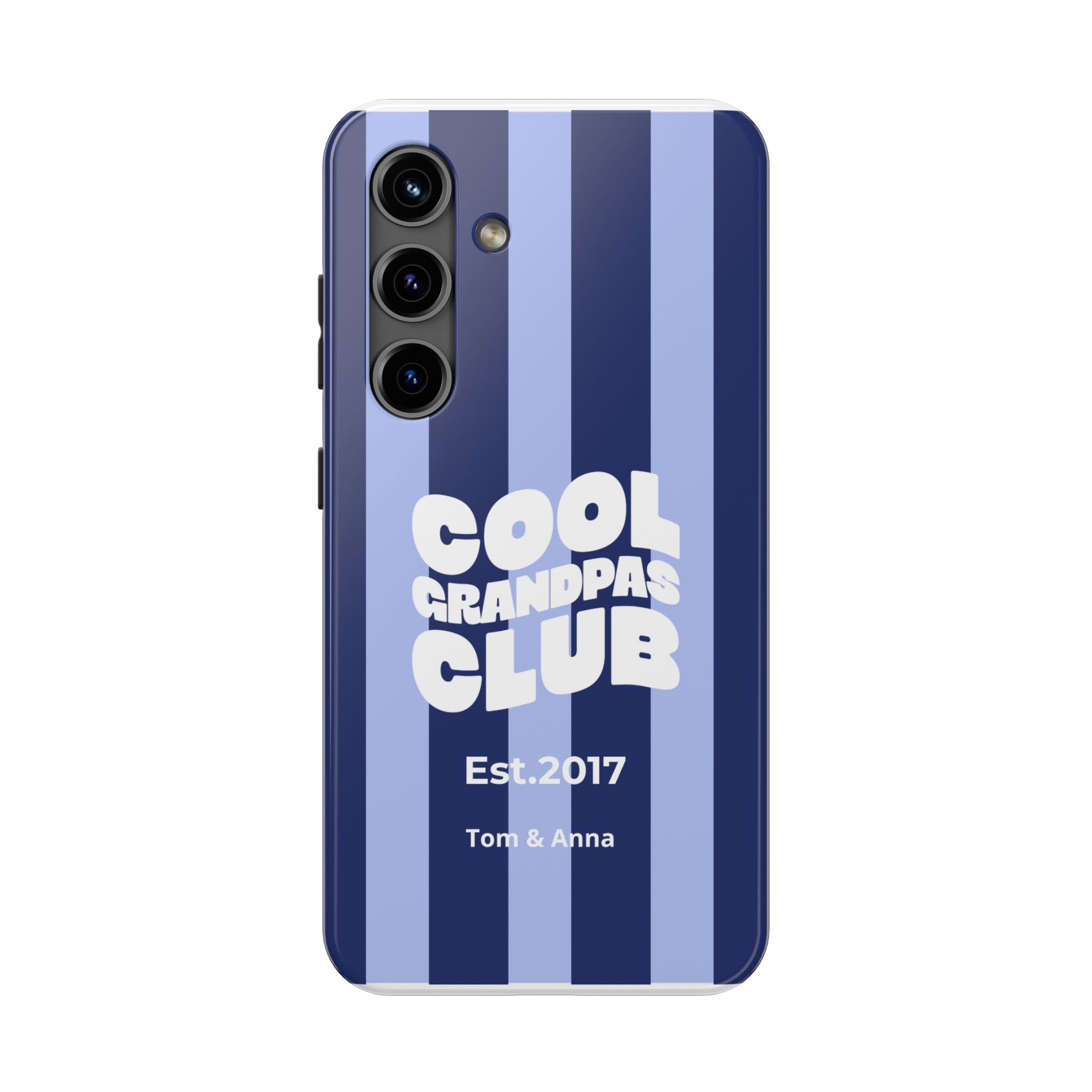 Phone Case Cool Grandpas Club & Names of grandchildren