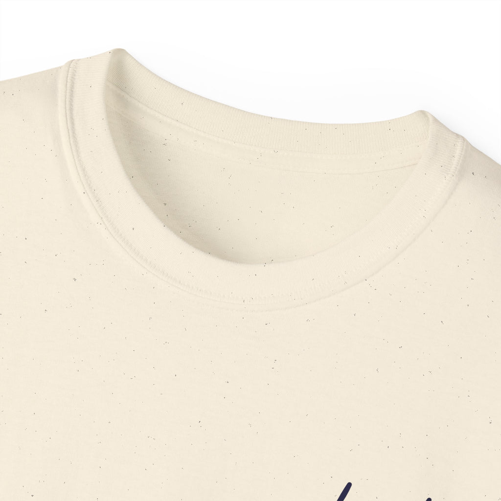 AUS - T-shirt Dad since date pinted on heart and first names on sleeve