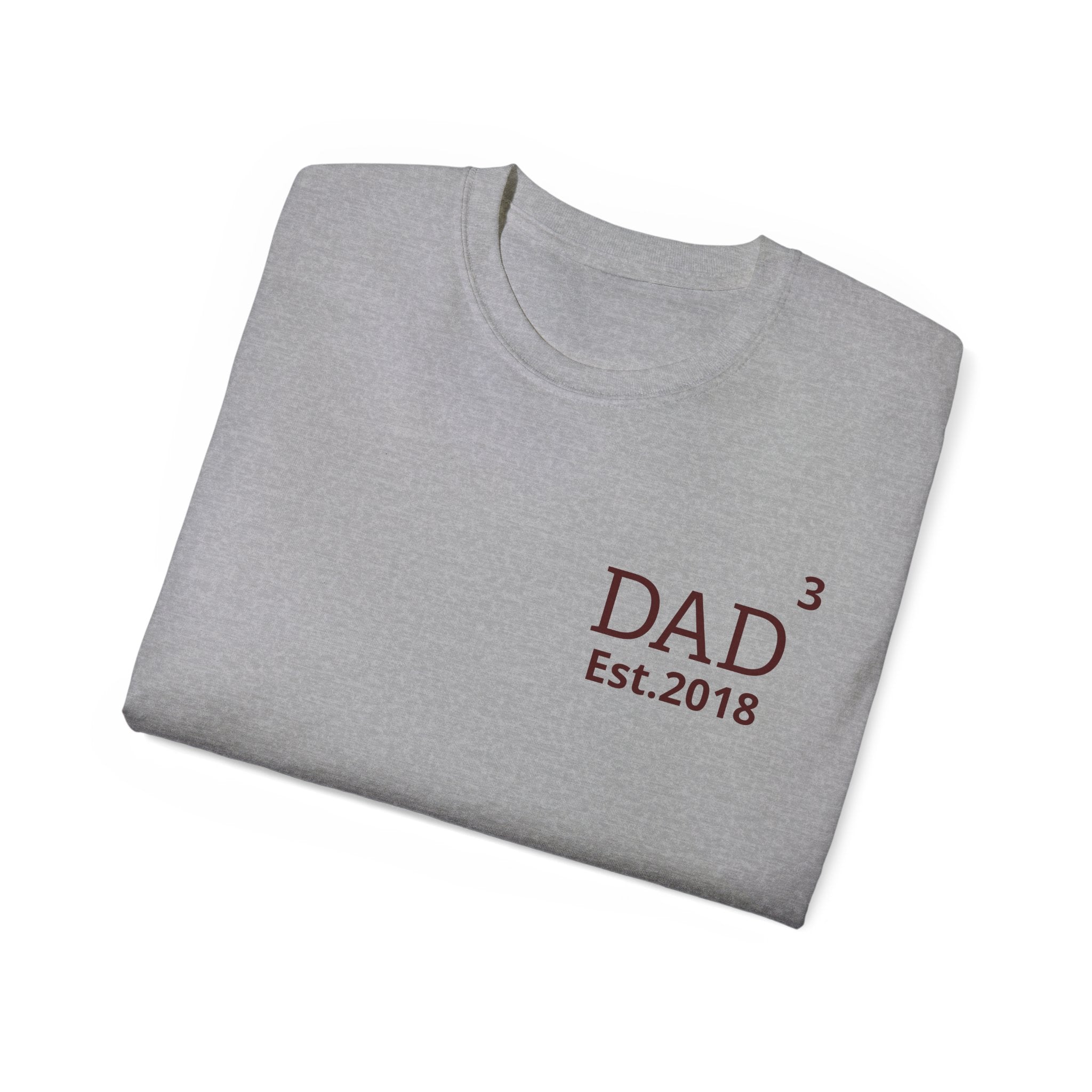 AUS - T-Shirt Dad of multicolored name daddy