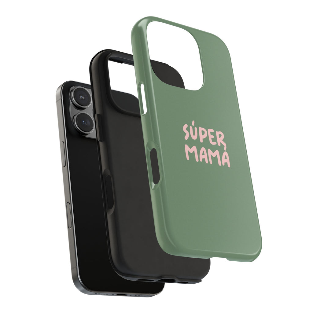 Green Phone Case with Custom Text