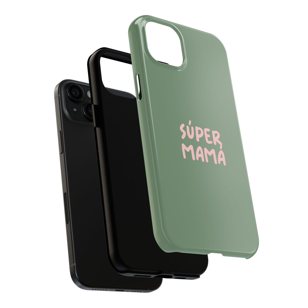 Green Phone Case with Custom Text