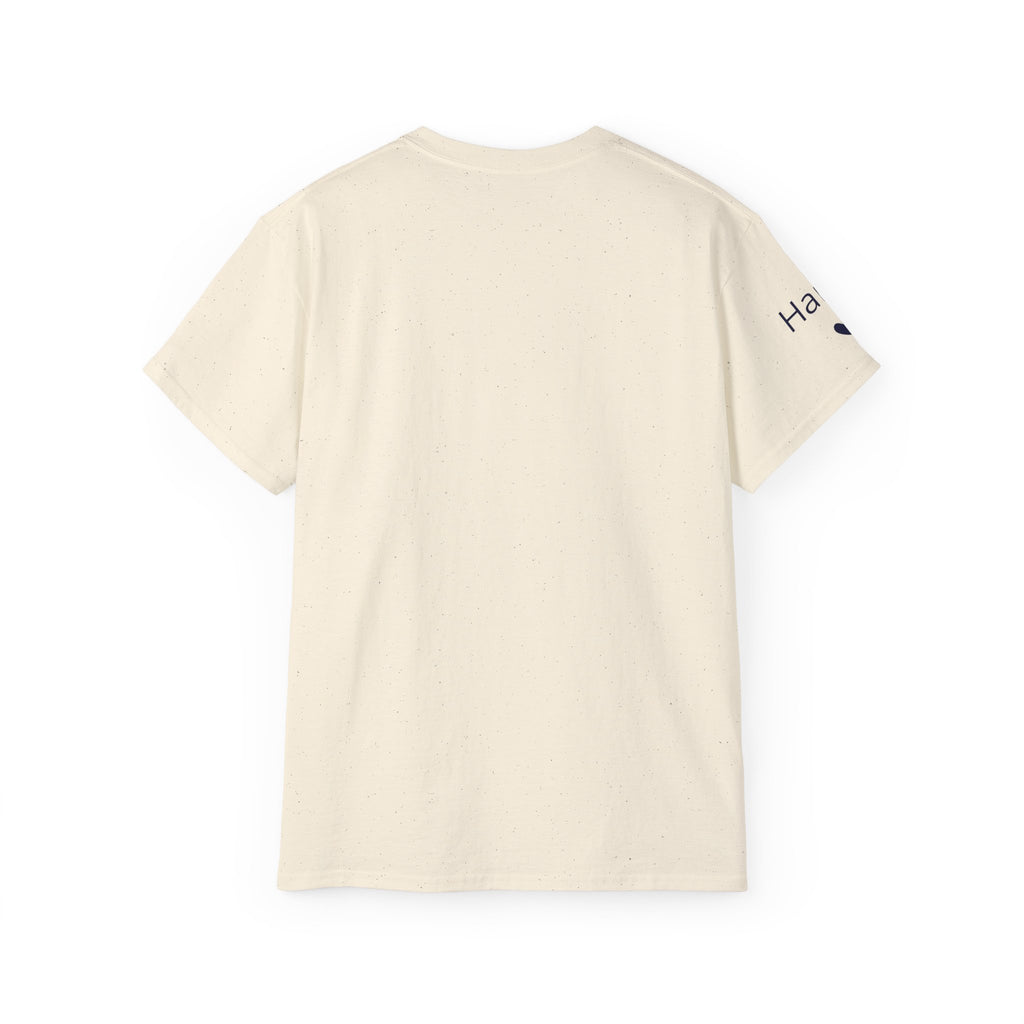 AUS - T-shirt Dad since date pinted on heart and first names on sleeve