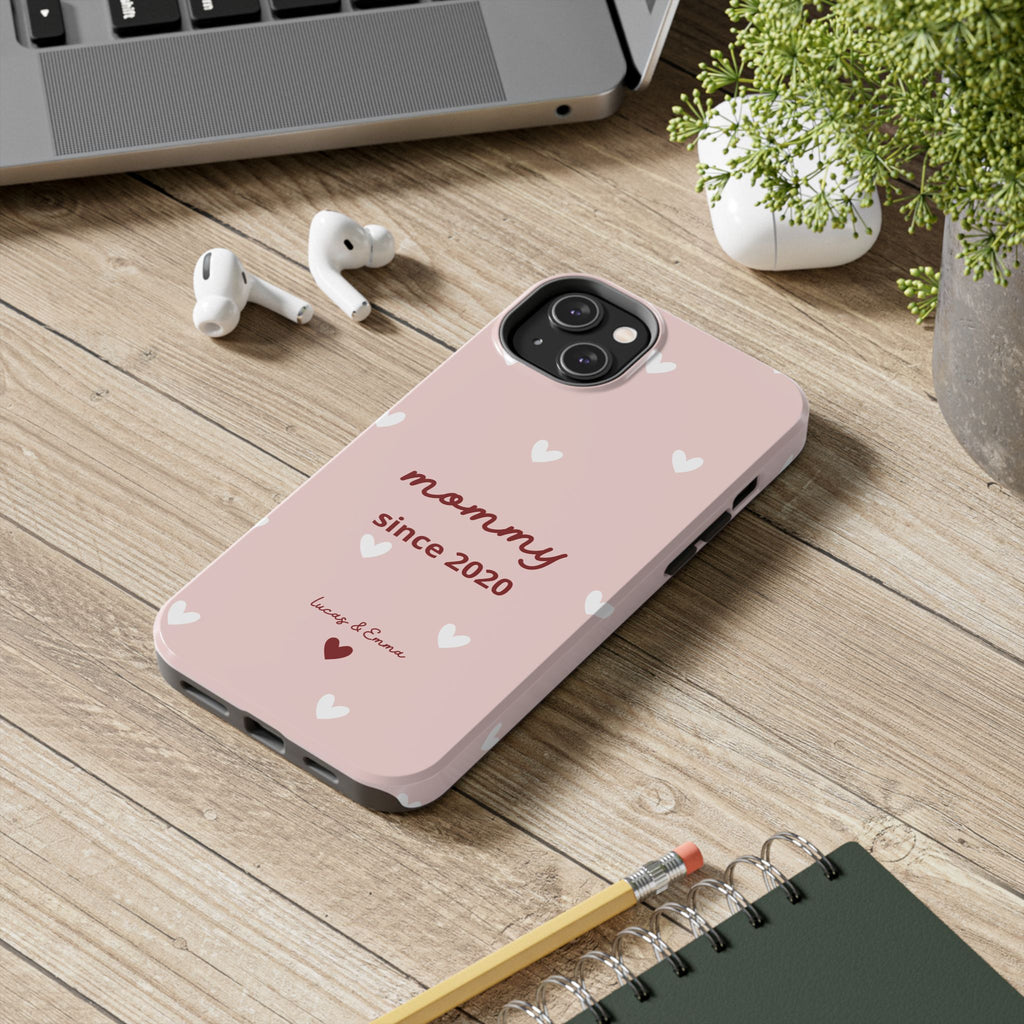Phone Case Mommy Since with Date & Children’s Names